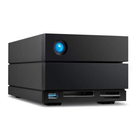 LaCie 2BIG DOCK unidad de disco multiple 16 TB Escritorio Negro