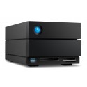 LaCie 2BIG DOCK unidad de disco multiple 16 TB Escritorio Negro