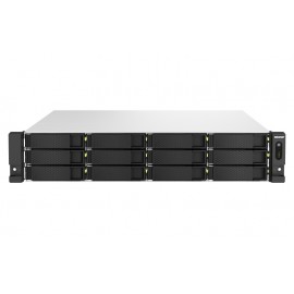 QNAP TS-H1887XU-RP NAS Bastidor (2U) Ethernet Negro, Blanco E-2336 - TS-H1887XU-RP-E2336-32G