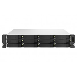 QNAP TS-H1887XU-RP NAS Bastidor (2U) Ethernet Negro, Blanco E-2336 - TS-H1887XU-RP-E2336-32G