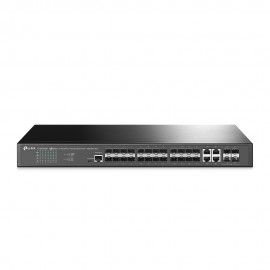 TP-Link TL-SG3428XF switch Gestionado L2+ Ninguno 1U Negro