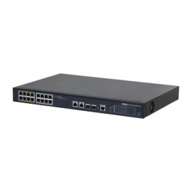 Dahua Technology ePoE DH-LR2218-16ET-240-V2 switch Gestionado L2 Fast Ethernet (10/100) Energía sobre Ethernet (PoE) Negro