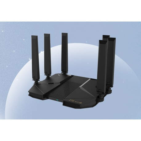 ZTE E3330 router inalámbrico Gigabit Ethernet Doble banda (2,4 GHz / 5 GHz) Negro