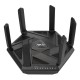 ASUS RT-AXE7800 router inalámbrico Tribanda (2.4 GHz / 5 GHz / 6 GHz) Negro