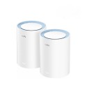 Cudy M1200 2-PACK sistema Wi-Fi Mesh (Wi-Fi en malla) Doble banda (2,4 GHz / 5 GHz) Wi-Fi 5 (802.11ac) Blanco 1 Interno