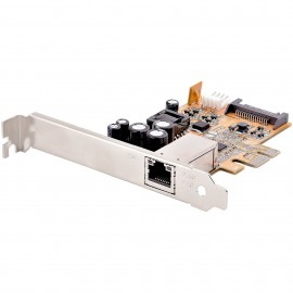 StarTech.com Tarjeta de Red PCIe de 1 Puerto PoE de 2,5Gbps - Adaptador Ethernet LAN