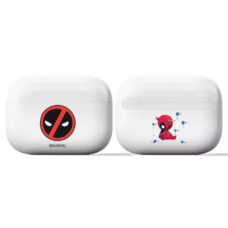 ERT Group Estuche protector AirPods PRO Deadpool 002 Marvel Blanco