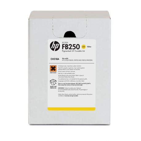 HP Tinta Scitex FB250 amarilla de 3 litros