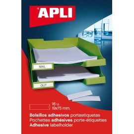 APLI 02615 etiqueta de impresora Transparente