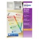 Avery 01734501 papel para impresora de inyección de tinta A4 (210x297 mm) 6 hojas Colores surtidos