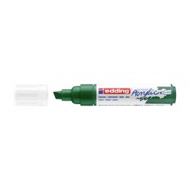Edding 5000 Acrylic Marker Broad marcador permanente Punta de cincel Verde 1 pieza(s)