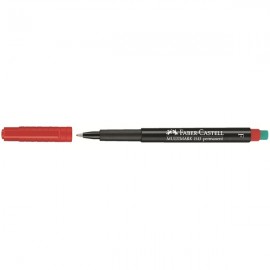 Faber-Castell Multimark marcador permanente Rojo 1 pieza(s)