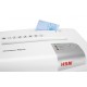 HSM X6pro triturador de papel Corte en partículas 58 dB 22 cm Plata, Blanco
