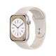 Apple Watch Series 8 OLED 45 mm Beige GPS (satélite)