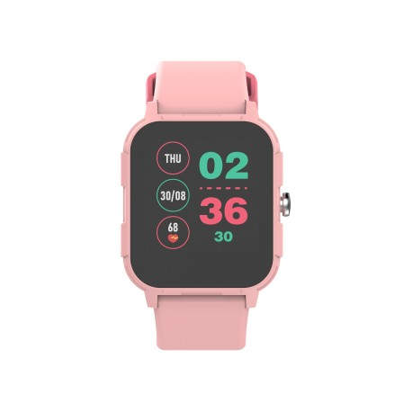 DCU Advance Tecnologic 34158020 Relojes inteligentes y deportivos 2,54 cm (1'') IPS 26 mm Negro, Rosa, Blanco Renovado