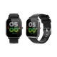 Denver SW-181BLACK Relojes inteligentes y deportivos 4,29 cm (1.69'') IPS Negro