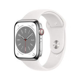 Apple Watch Series 8 OLED 45 mm 4G Plata GPS (satélite)