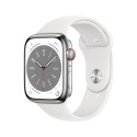 Apple Watch Series 8 OLED 45 mm 4G Plata GPS (satélite)