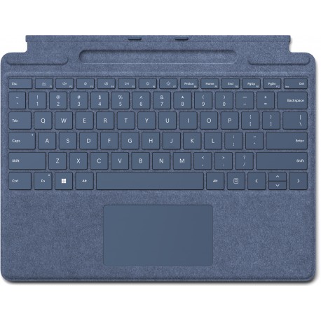 Microsoft Surface Pro Keyboard Azul Microsoft Cover port QWERTY Español