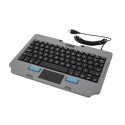 Gamber-Johnson 7160-1449-04 teclado para móvil QWERTY Español Negro, Gris USB