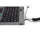Gamber-Johnson 7160-1449-04 teclado para móvil QWERTY Español Negro, Gris USB