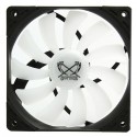 Scythe SU1225FD12MR-RH sistema de refrigeración para ordenador Universal Ventilador 12 cm Negro, Blanco 1 pieza(s)