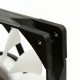 Scythe SU1225FD12MR-RH sistema de refrigeración para ordenador Universal Ventilador 12 cm Negro, Blanco 1 pieza(s)