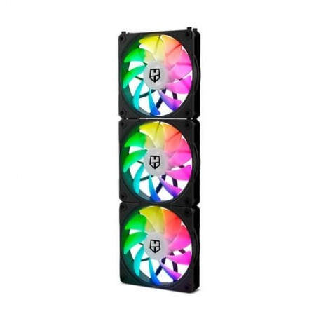 VENTILADOR 120X120 NOX EASY LINK BLACK PACK 3 UD