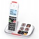 Atlinks XTRA 2355 Teléfono DECT Identificador de llamadas Blanco
