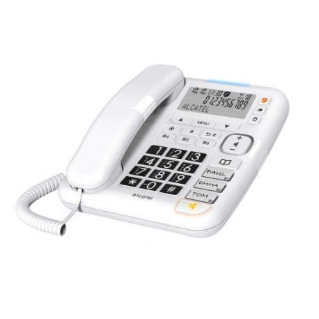 Alcatel TMAX 70 Teléfono DECT/analógico Identificador de llamadas Blanco