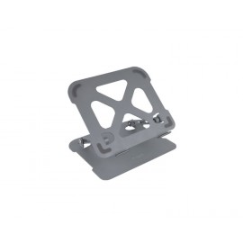 SOPORTE ELEVADOR PARA PORTATILES AJUSTABLE ERGONOMICO GRIS TOOQ