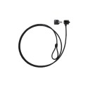 CABLE LOCK DE SEGURIDAD CON LLAVE PARA PORTATILES 1.5M GRIS TOOQ