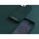 Njord byELEMENTS Salmon Leather Magsafe Case - iPhone 14 Plus - Green