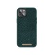 Njord byELEMENTS Salmon Leather Magsafe Case - iPhone 14 Plus - Green