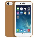Mobilis CßSCARA PIEL ORIGINE PARA IPHONE 7/6/6S BEIGE Funda Marrón