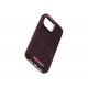 Njord byELEMENTS Salmon Leather Magsafe Case - iPhone 14 Pro Max - Rust