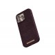 Njord byELEMENTS Salmon Leather Magsafe Case - iPhone 14 Pro Max - Rust