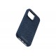 Njord byELEMENTS Salmon Leather Magsafe Case - iPhone 14 Pro Max - Blue