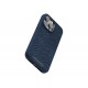 Njord byELEMENTS Salmon Leather Magsafe Case - iPhone 14 Pro Max - Blue