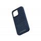 Njord byELEMENTS Salmon Leather Magsafe Case - iPhone 14 Pro Max - Blue