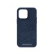 Njord byELEMENTS Salmon Leather Magsafe Case - iPhone 14 Pro Max - Blue
