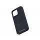 Njord byELEMENTS Salmon Leather Magsafe Case - iPhone 14 Pro Max - Black