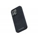 Njord byELEMENTS Salmon Leather Magsafe Case - iPhone 14 Pro Max - Black
