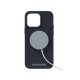 Njord byELEMENTS Salmon Leather Magsafe Case - iPhone 14 Pro Max - Black