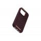 Njord byELEMENTS Salmon Leather Magsafe Case - iPhone 14 Pro - Rust
