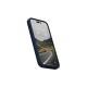 Njord byELEMENTS Salmon Leather Magsafe Case - iPhone 14 Pro -Blue