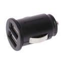 CARGADOR 2X USB POWER2GO COCHE NEGRO