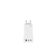 CARGADOR PARED/VIAJE GaN 2xUSB-C/PD + USB-A 65W BLANCO LEOTEC
