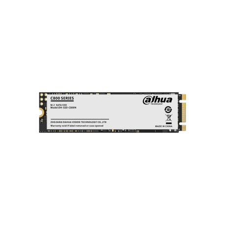 256GB M.2 SATA SSD, 3D NAND, READ SPEED UP TO 550 MB/S, WRITE SPEED UP TO 500 MB/S, TBW 100TB (DHI-SSD-C800N256G)