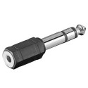 ADAPTADOR AUDIO JACK3.5H-JACK6.35 M